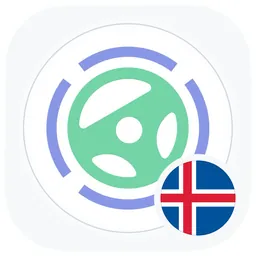 My Iceland Driving Test app icon