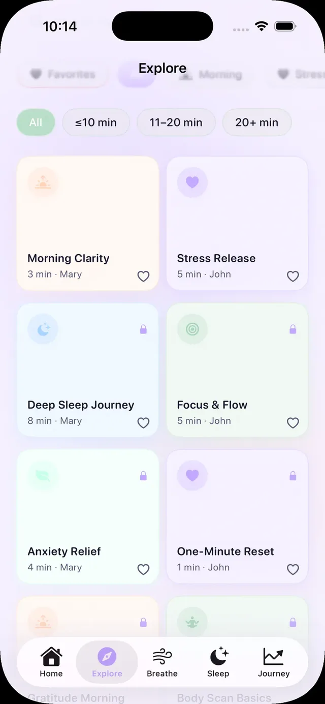 My Meditations screenshot 3